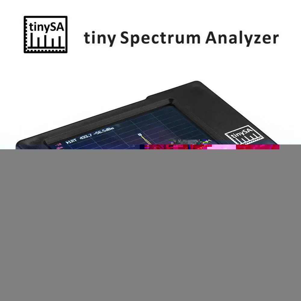 Profesinės TinySA Maža Spektro Analizatorius, 2.8 Colių Ekranas Spektro Įvesties Neliesti 100KHz-350MHz Dažnio Analizatoriaus Ekrane A1W2