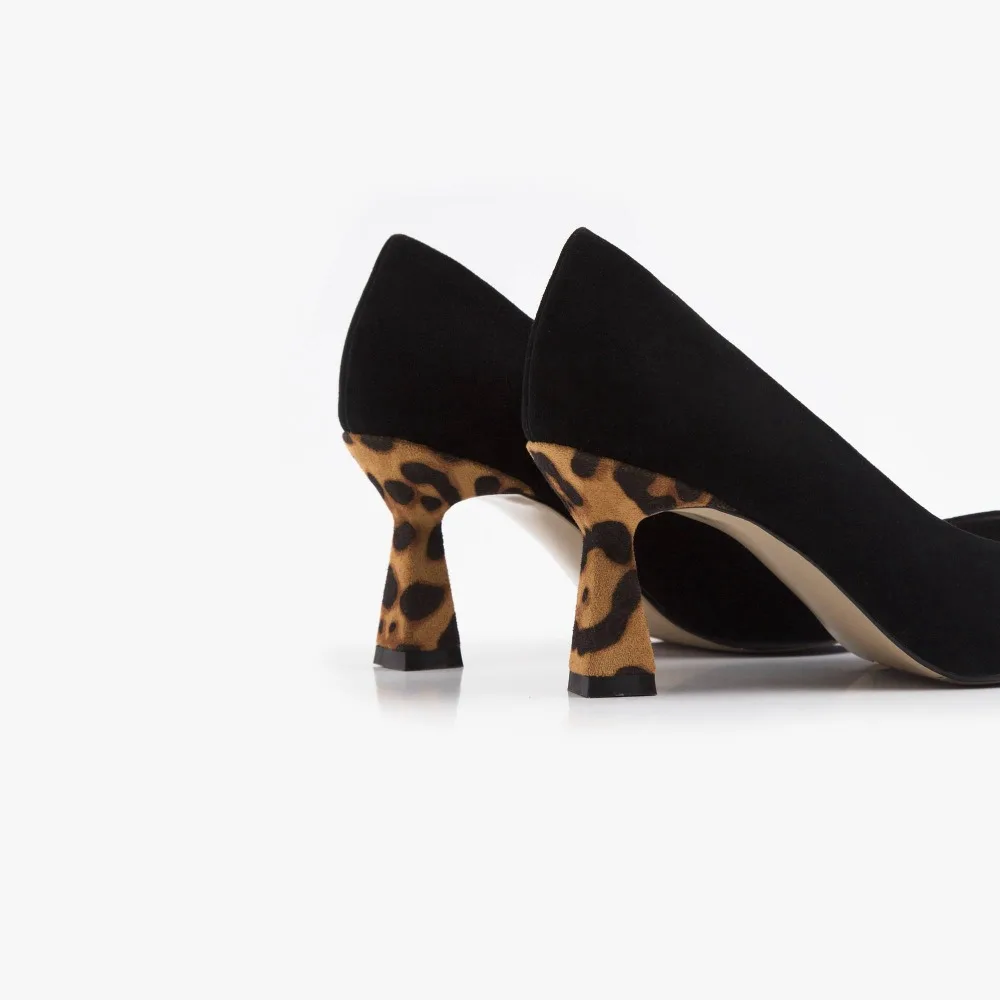 Krazing puodą seksualus leopard oksfordo pažymėjo tne paslysti ant aukštakulnių natūralios odos seklių siurbliai streetwear modelis kilimo ir tūpimo tako batai L11