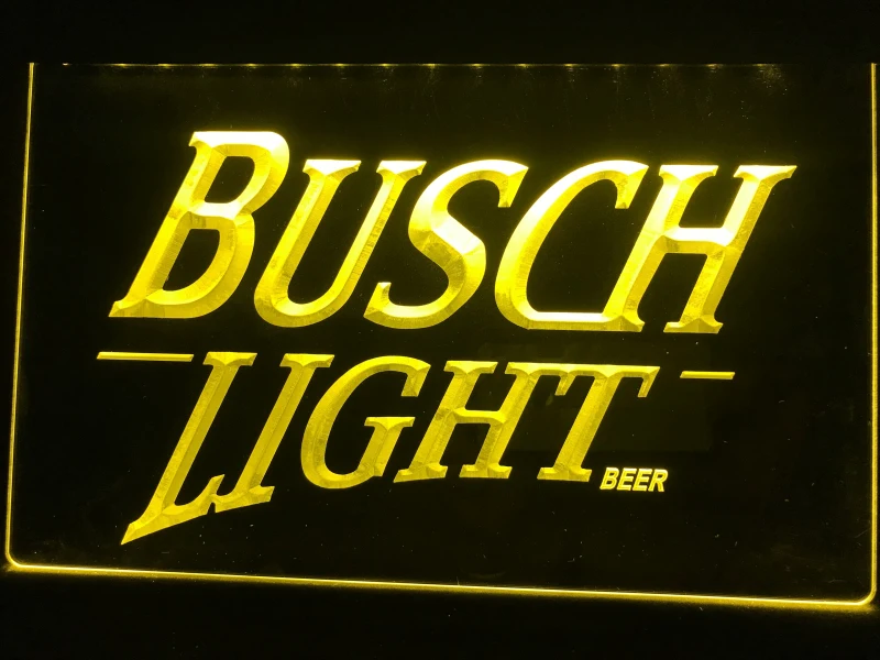 A088 Busch lite Derliaus Alaus Klubas, Baras LED Neon Light Pasirašyti