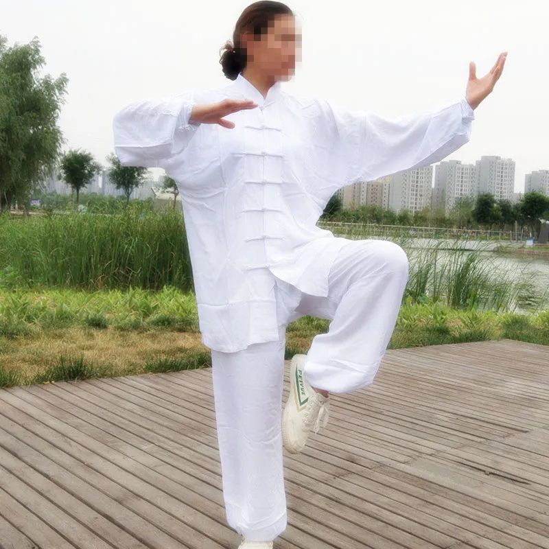 USHINE gamyklos kainų aukštos kokybės Taichi vienodas medvilnės Wushu KungFu vaikams drabužių suaugusiųjų kovos menų Wing Chun kostiumas vyras