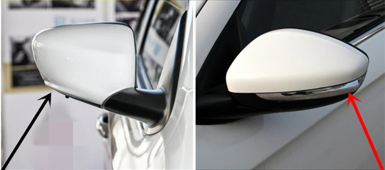 Automobilio Stilius Anglies galinio vaizdo veidrodėlis, lietaus antakių Rainproof Lankstūs Ašmenys Raštas Eksterjero CITROEN Elysee C-Elysee-18