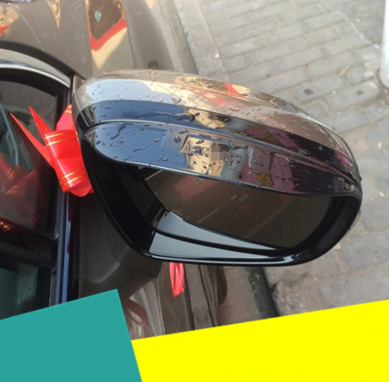 Automobilio Stilius Anglies galinio vaizdo veidrodėlis, lietaus antakių Rainproof Lankstūs Ašmenys Raštas Eksterjero CITROEN Elysee C-Elysee-18