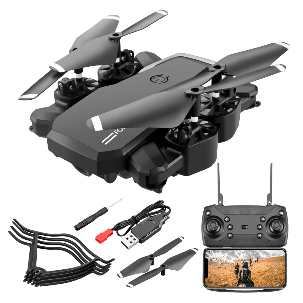 LF609 Mini RC Sulankstomas drone Su 4K HD Kamera, Wifi FPV Selfie Sraigtasparnio Aukščio Laikyti Quadcopter Profesional Tranai Vaikams, Žaislai