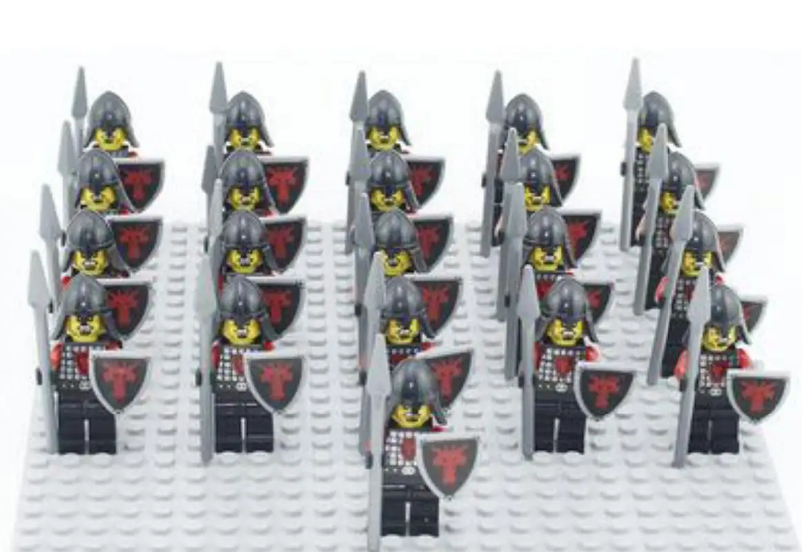 Karinės Kareiviai, Romėnų Kareivis Serijos Vieno Spartan Kariai Soldaditos De Plastico Militares Kūrimo Bloką Žaislas