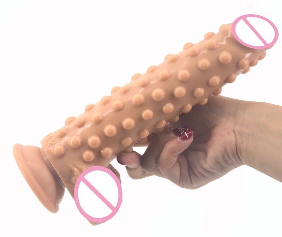 FAAK silikono tikroviškas dildo su siurbtuko iškėlė nurodė ekstremalių skatinti analinis dildo didelis netikras penis sekso žaislai moterims