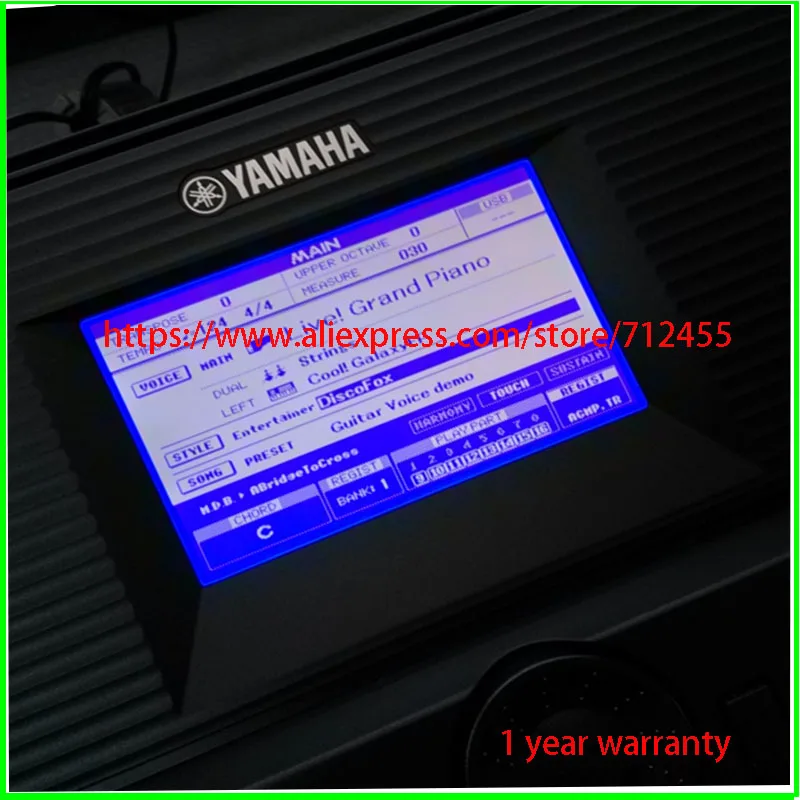 Visiškai Naujas Originalus, Skirtas Yamaha Psr DGX630 LCD Ekranas Yamaha Psr DGX640 LCD Ekranas Mm6
