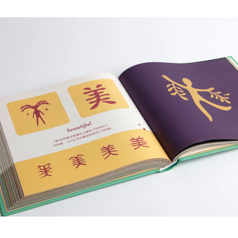 Kinų Rašmenimis Yra Dažytos Mokytis Kinų Knyga Ikimokyklinio Ugdymo Kūdikių Nušvitimą Knyga