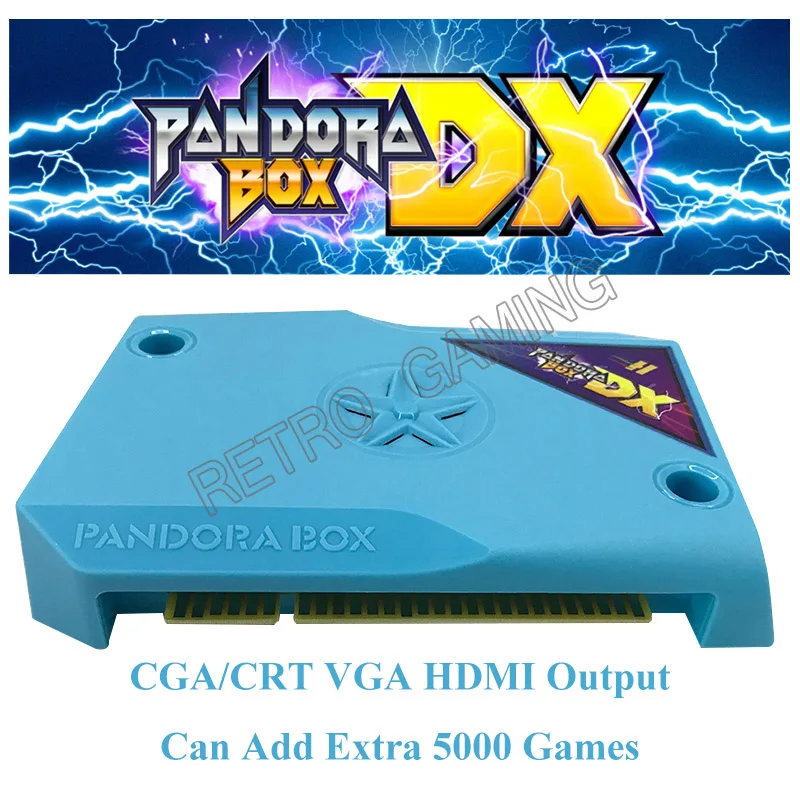 Pandora Box DX CRT/CGA VGA HDMI Arcade Plokštė Jamma Versija PCB Lenta 3000 1 3/4P Pridėti FBA MAME PS1 SFC SNES FC MD Žaidimas