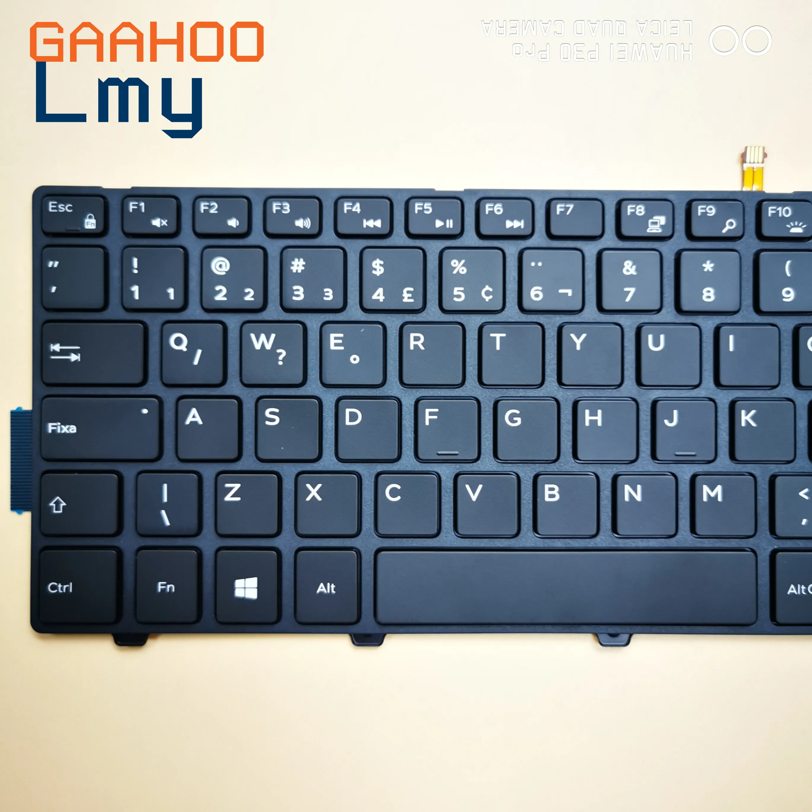 Visiškai naujas originalus laptopo apšvietimas BR Brazilija klaviatūra DELL INSPIRON15-500015M 5542 5543 5545 5547 5548 5558 5559 5555