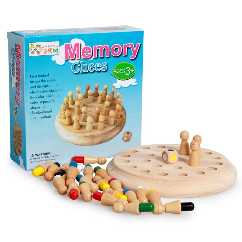 Vaikams Žaislas Medinis Atminties Rungtynės Stick Šachmatų Žaidimas Žaislas Montessori Ugdymo Bendrosios Žaislai, Dovanos Vaikams, Anksti Švietimo