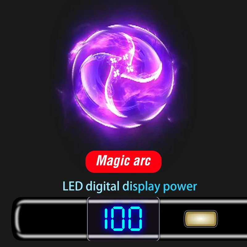 2021 Magija Verpimo plazminius, Žiebtuvėlio USB Elektrinis Turbo Žiebtuvėlis Vėjo Liepsnos, Elektroninis Impulsinis Lengvesni Dovana