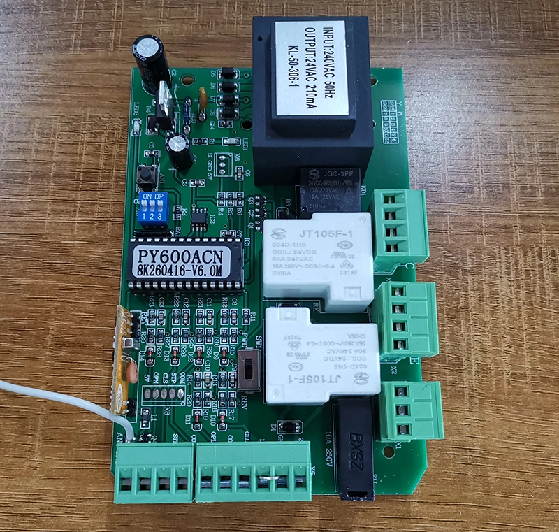KINTAMOSIOS srovės variklių valdymo valdybos PCB valdiklio plokštės elektroninės kortelės Stumdomas vartai opener( tik forPY600ac SL600 SL1500 PY800)