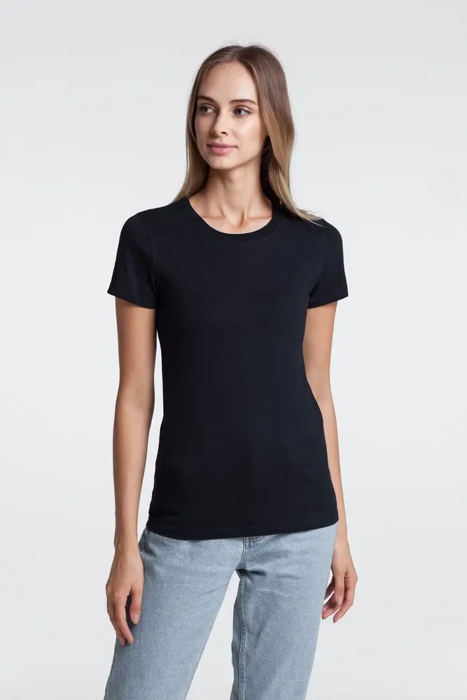 T-marškinėliai moterims T-Bolka ruožas Lady ver.2, Balta, T-Bolka, medvilnės 95% + elastanas 5%. T-Bolka. 1891.60 V2