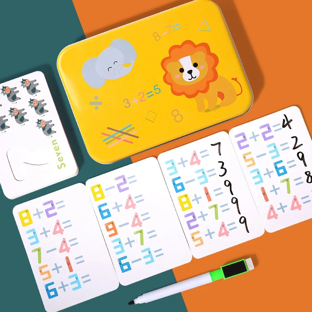 Mediniai Aritmetinis Korteles Lazdelių Skaičius Blokai Matematikos Mokymosi Rinkinys Stalo Žaidimo Pradžioje Švietimo Žaislai Vaikams Montessori