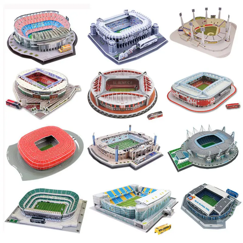 [Juokingi] Jungtinė Karalystė Stamford Bridge UK RU Konkurencijos Futbolo Žaidimas Stadiumsbuilding modelis žaislas vaikams, vaikui, dovana originali dėžutė