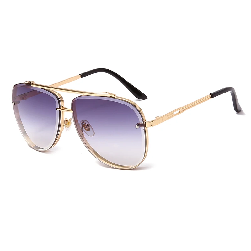 Naujas Mados Akiniai nuo saulės Prabangos Prekės ženklo Dizaineris Moterys Vyrai Derliaus Metalo Saulės akiniai Retro UV400 Atspalvių gafas de sol