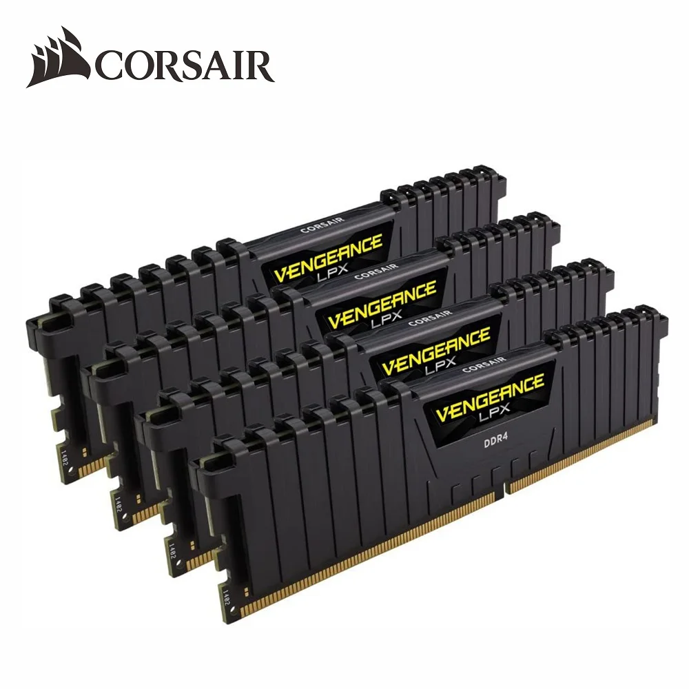 CORSAIR LPX Keršto RAM 16GB DDR4 PC4 2666MHZ PC Kompiuterio Darbalaukio RAM ECC Atminties 16GB RAM 2666mhz 3000mhz 3200mhz