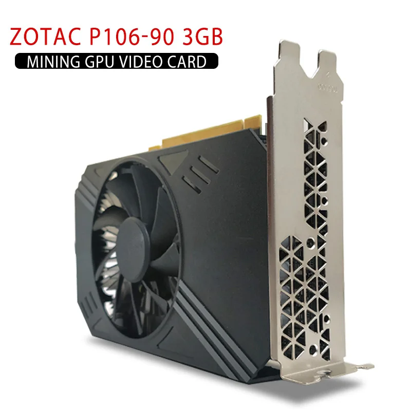 Originalus 2020 m. ZOTAC P106-90 3GB Kasybos GPU Vaizdo Plokštę GTX 1060 GDDR5 PCI Express 3.0 6-Pin PCI-E, PCI Express 2.0 x16