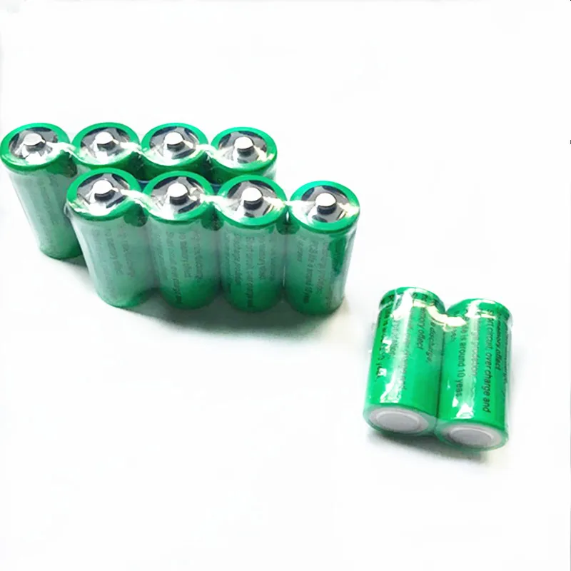 10 X 16340 1000mah 3v cr123a 16340 įkrovimo baterija (akumuliatorius 3.0 v rcr123a 16340 ličio baterijos