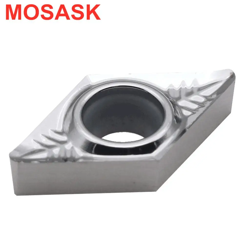 MOSASK DCGT 10VNT 0702 11T3 04 08 02-AL ZK01 Vario, Aliuminio Apdaila metalo Apdirbimo Tvarkymo Cementuotas Volframo Karbidas Įdėklai