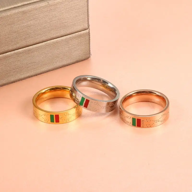 Moteris Stainess Plieno Žiedai Vyras Vestuves Klasikinis paauksuoti Žavinga 8 modelio Piršto Žiedą, Prabangos Prekės Vestuvių Papuošalai