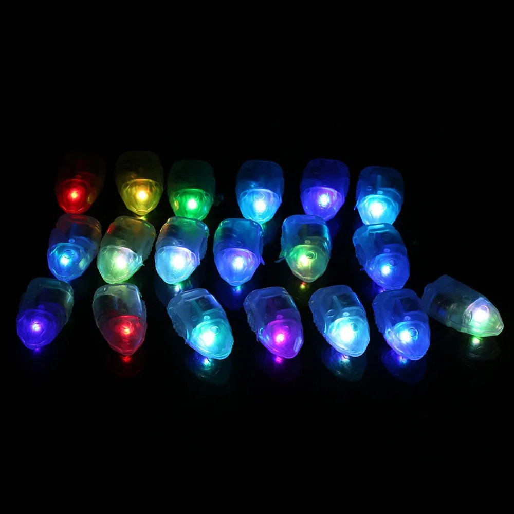 50pcs/daug LED Lempos Baltos spalvos oro Balionas, dega Popierius Žibintai-Balionai Vestuvių, Gimtadienio Apdailos 2016 Naujas