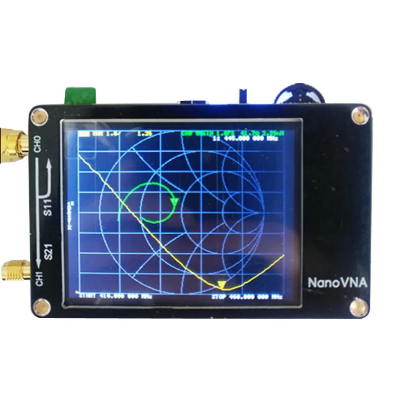 Naujas NanoVNA 2.8 colių Jutiklinis LCD HF VHF UHF UV Vektoriaus Tinklo Analizatorius 50KHz - 300MHz Antenos Analizatorius su baterija I4-001