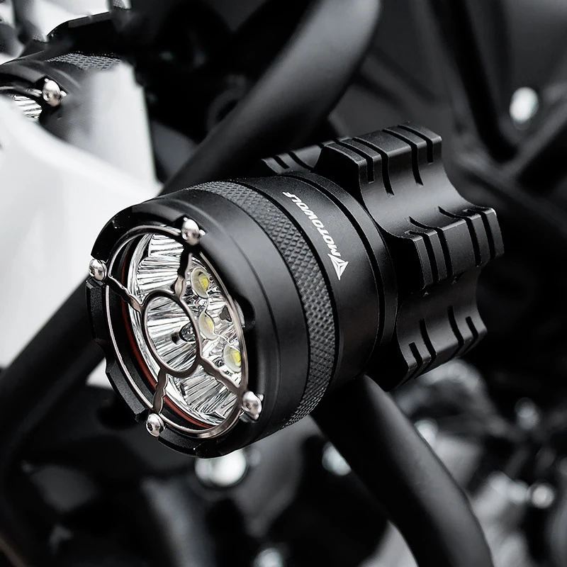 MOTOWOLF LED Prožektoriai Modifikuoti Priedai Išorės Priekinių Motociklo Pagalbiniai Žibintai Pabrėžti Super Bright Lights