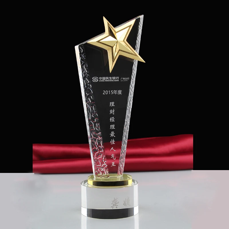Inovacijų Kristalų StarTrophy Apdovanojimai Cheerleader Komandos Sporto Varžybų Amatų Suvenyrai
