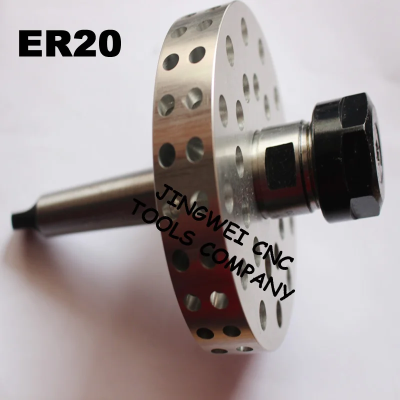 Srauto gręžimo įrankio laikiklis ER20 su aušinimo ventiliatorius,forma gręžimo turėtojas, srauto grąžto laikiklis su šilumos pašalinimo disko