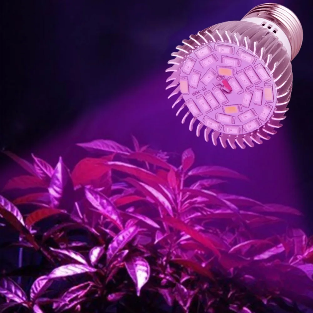 Foxanon Visą Spektrą E27 SMD5730 LED Augti Žiburiai 110V, 220V, Patalpų Augalams Augti Lempa Vaistų, Daržovių, Gėlių Hydroponics