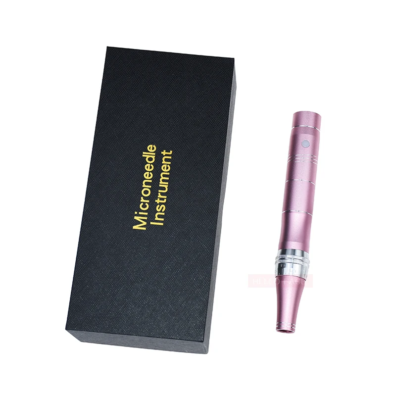 Elektros Microneedling Pen Derma Odos priežiūros Sistemos Belaidžio Microneedles Pen Įkrovimo Rinkinys su 5 Greičio Lygiai 3 Spalvų Pasirinkite