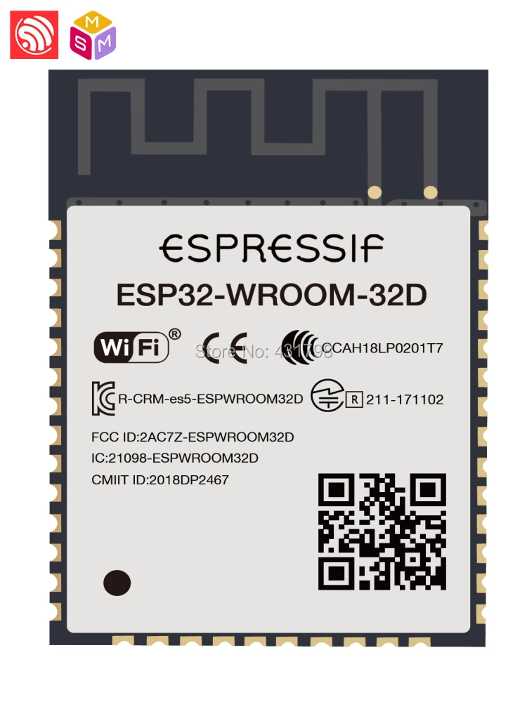 ESP32-WROOM-32D AIOT Espressif SoC ESP32 Wi-fi