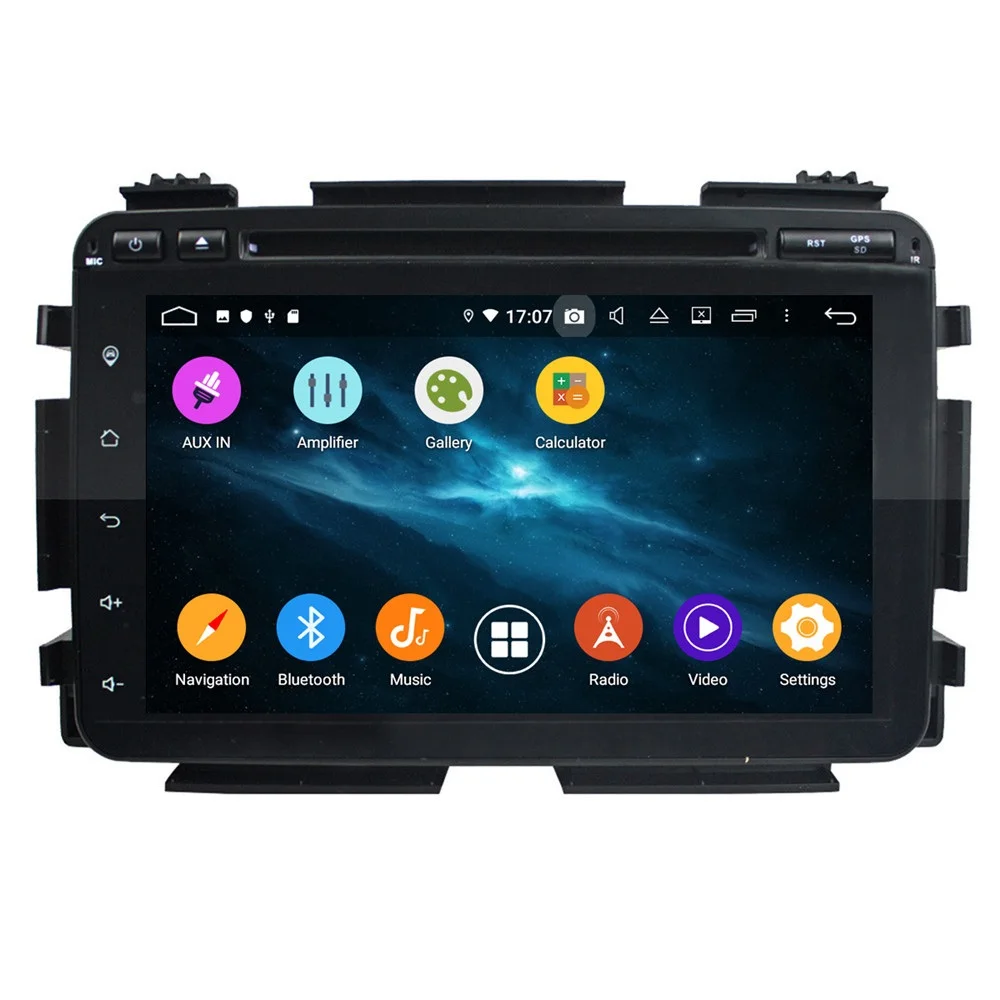 DSP MAX64GB Android 9 Automobilį Galvos Vienetas automobilių DVD grotuvas Honda HRV/Vezel+ Autoradio GPS navigacijos magnetofonas daugiaformačių