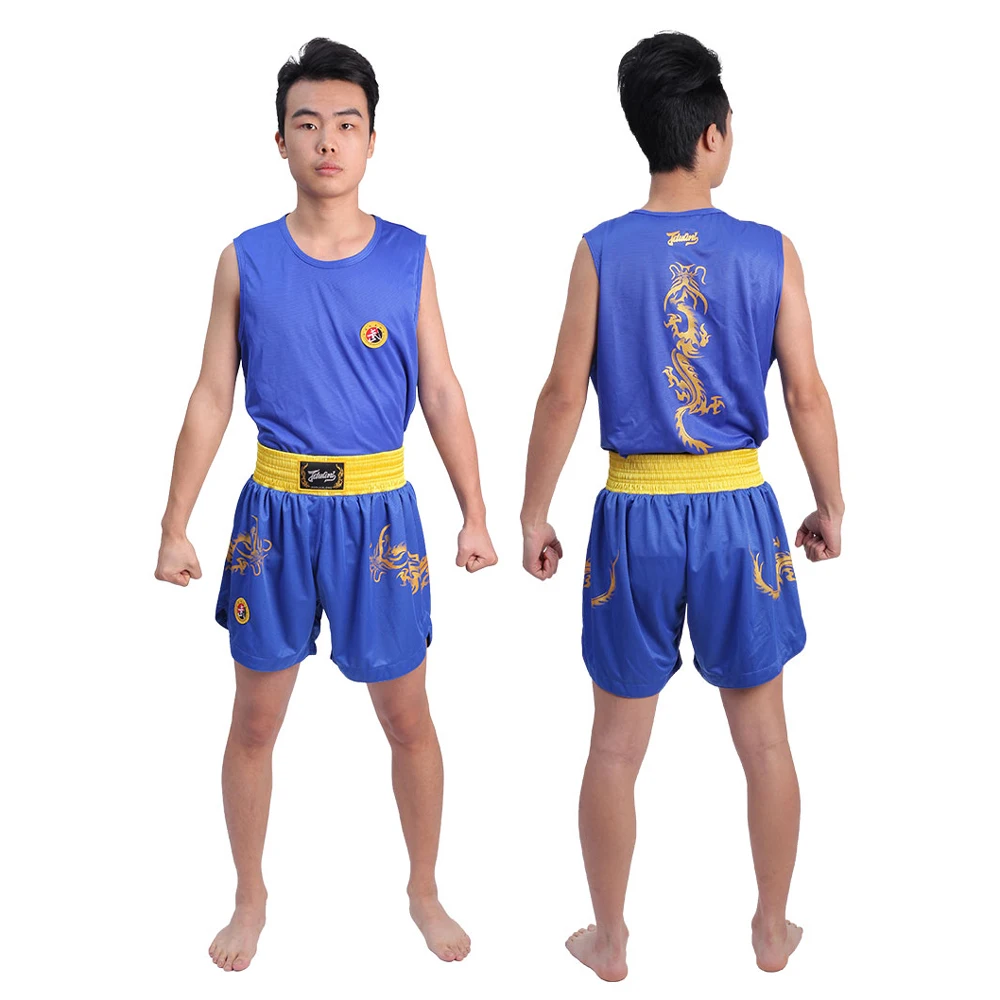 Dragon 3XS-3XL, Vaikams, Suaugusiems, MMA Treniruotės Treniruotės, Bokso, Muay Thai Šortai+T Marškinėliai Topai Kovos Menų Uniformų Komplektus EO