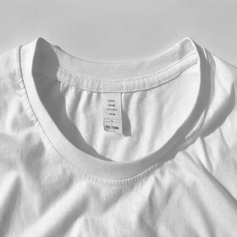 Super 2020 Medvilnės marškinėliai vasarą, trumpas rankovėmis marškinėliai moterims individualus spausdinimas tuščias baltas moterų marškinėliai