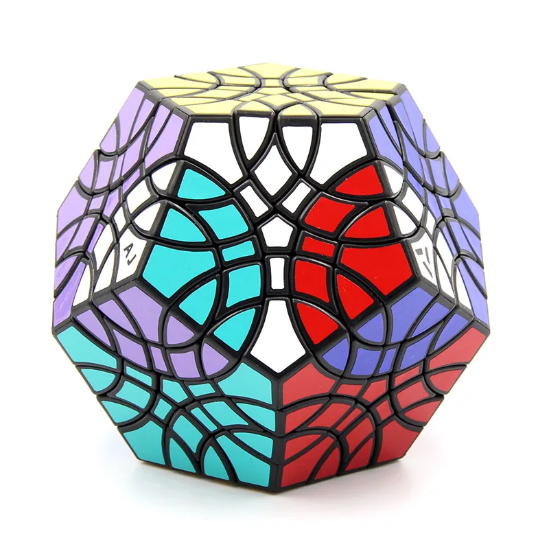 AJ Raudona Medvilnės Kreivi Dino Megaminxeds Magic Cube Dodecahedron Profesinės Neo Aukštos Sunku Surinkimo Greitis Dėlionės