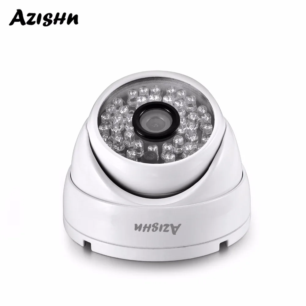 AZISHN AZ-IP307-03 Full HD 3MP SONY IMX307 1080P POE Saugumo Dome IP Kameros ONVIF H. 265AI Lauko Vandeniui Metalo Priežiūra