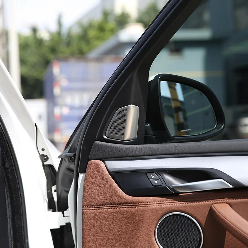 Aukštų dažnių garsiakalbių dangtis BMW F15 X5 apdaila vidinio automobilinis garsiakalbis, aukštų garso twiiter ruporinis garsiakalbis trimitas didelis diapazonas durų muzika