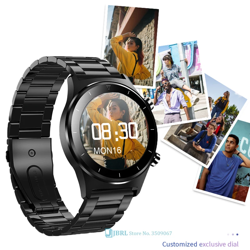Verslo Smart Laikrodžiai jutiklinių Mens Vandeniui Fitness Tracker Elektronika Laikrodis Prabanga Smartwatch Sporto Laikrodžio Valandos