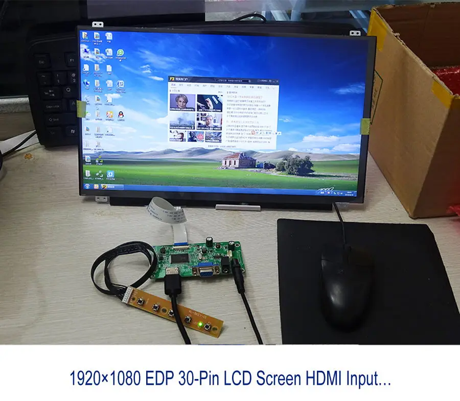 Už B156HAN06.1 HW1A 1920X1080 Valdiklio plokštės HDMI 