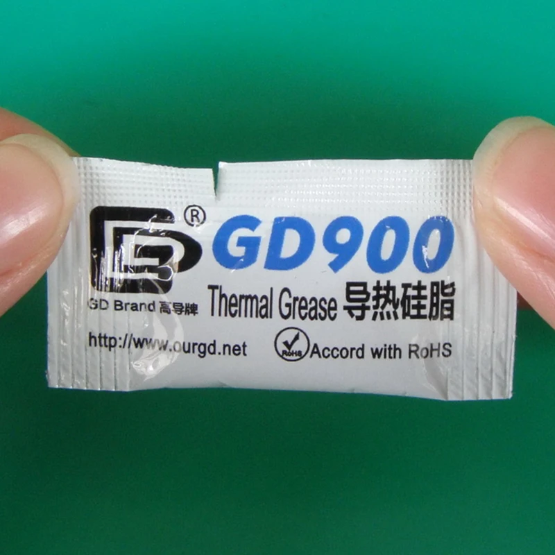 GD900 Terminė Pasta, Tepalas Silikoninis Šilumos Kriaukle Junginys Aukštos kokybės 80 Vienetų Pilka Neto Svoris 0.5 Už Gramą CPU Aušintuvo MB05