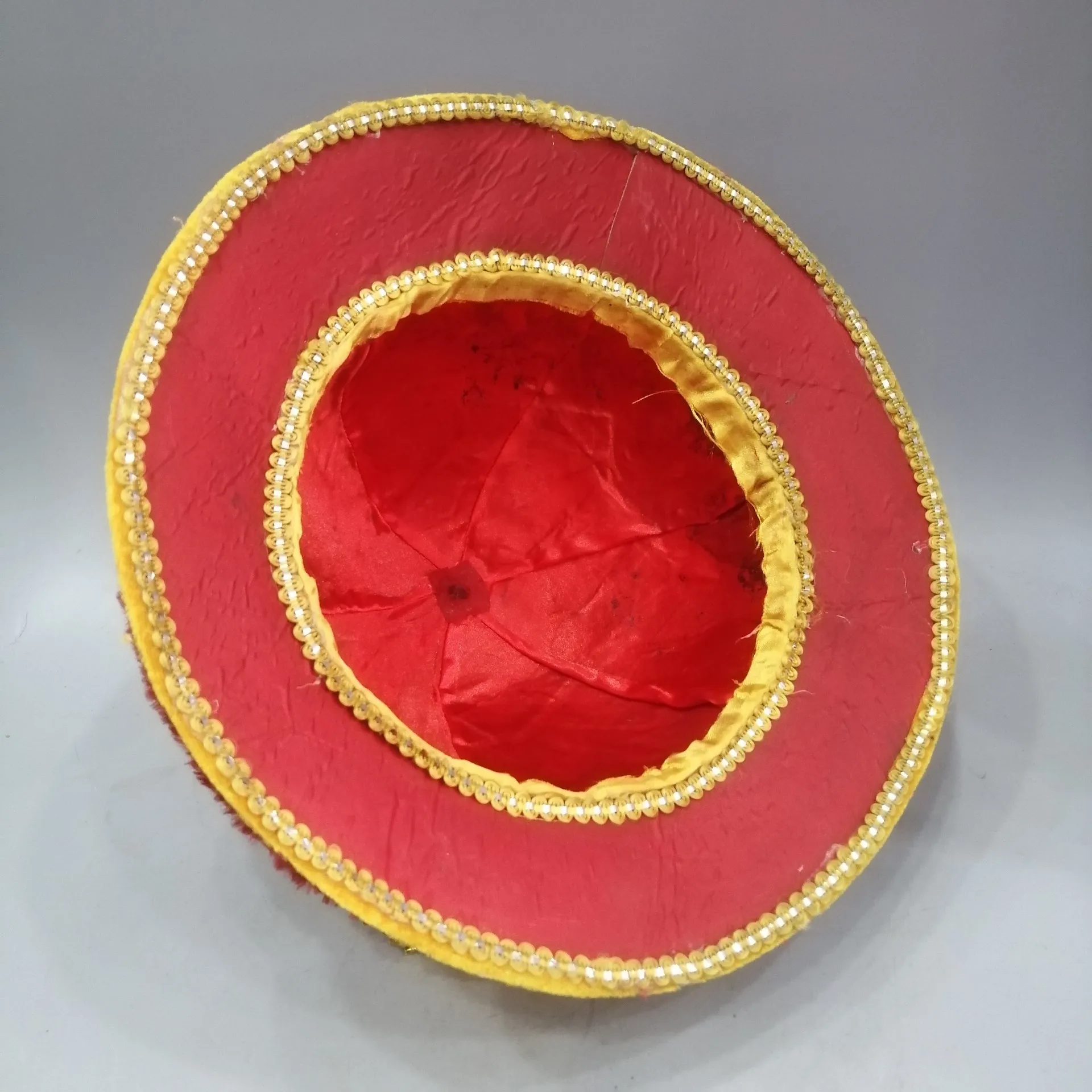 Kinija senojo Pekino senas prekių Oficialiai skrybėlės senosios Kinų Imperatorius skrybėlę