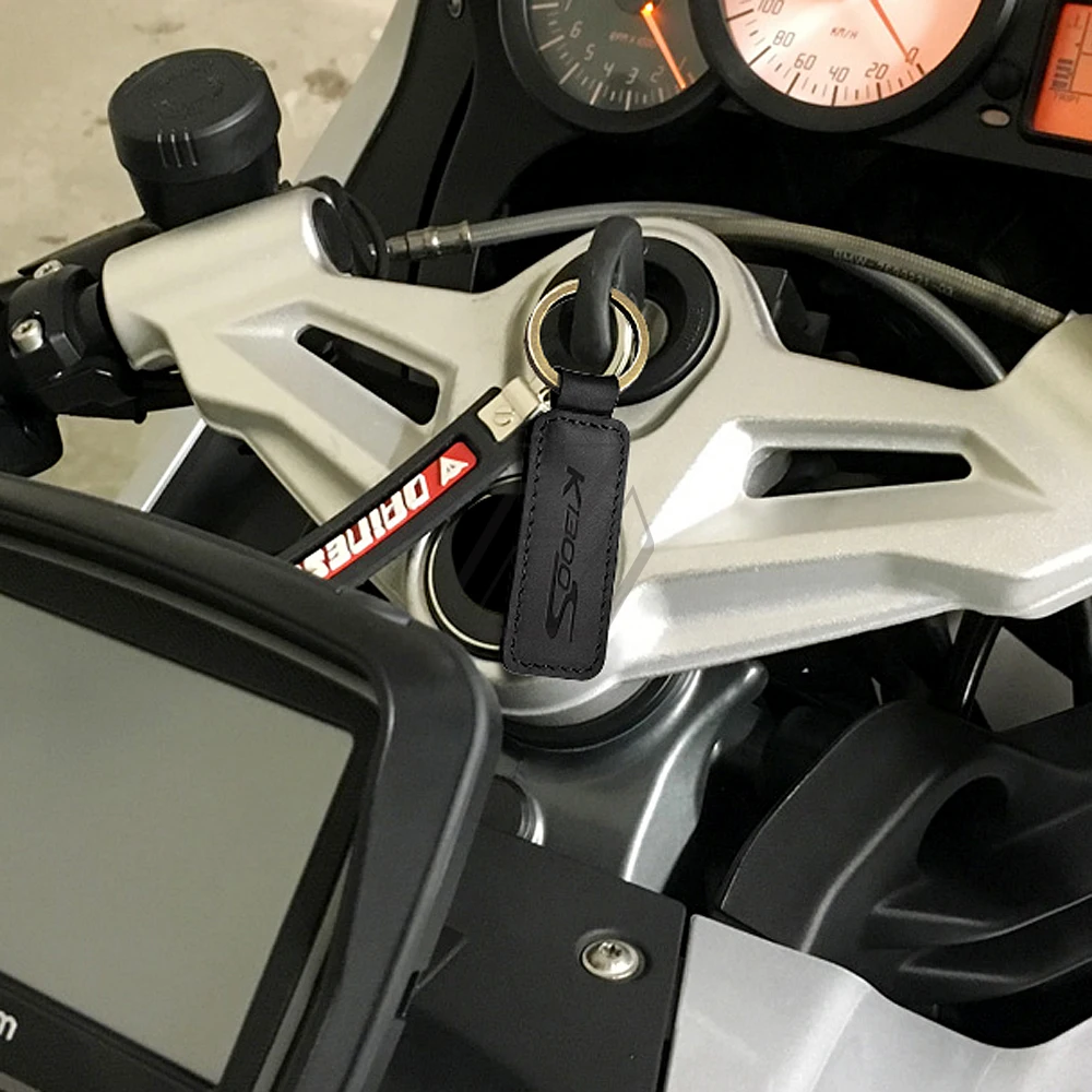 Motociklo Keychain karvės odos Raktų Žiedas Atveju BMW Motorrad K1300S K1300 S Modeliai