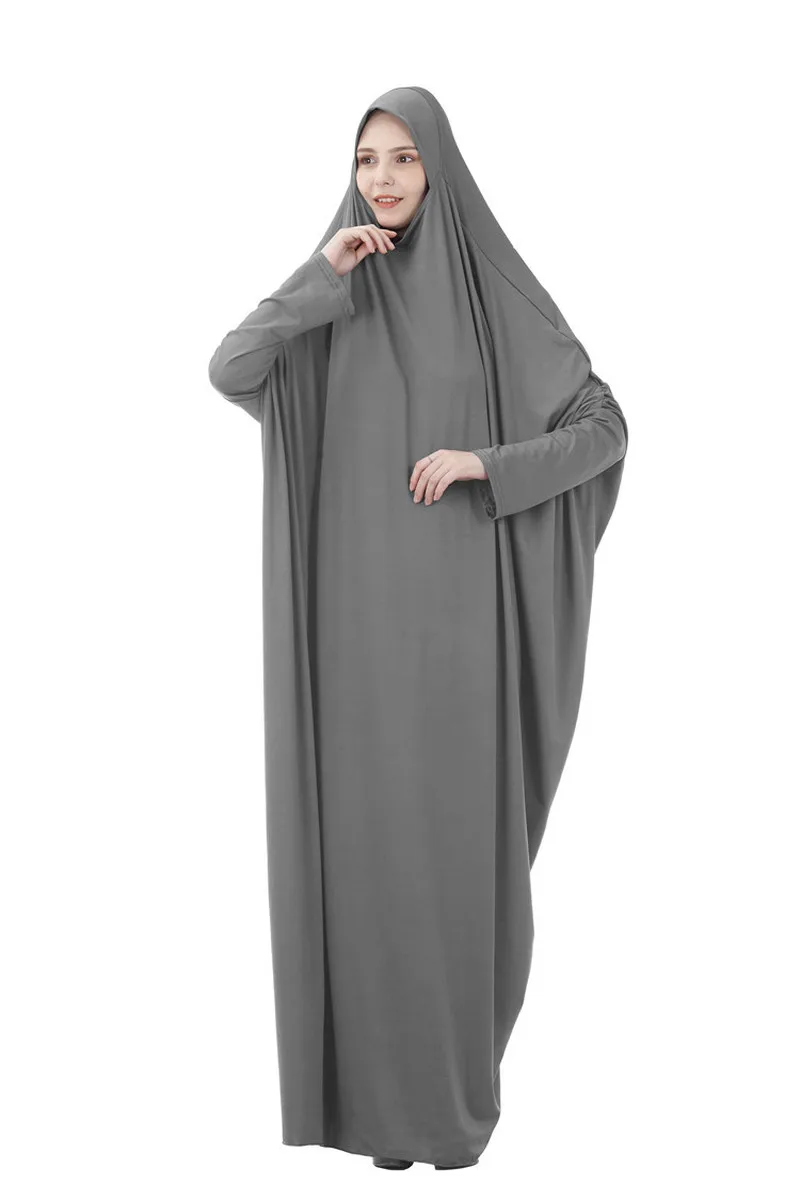 Turkijos Musulmonų Maldos Drabužis-Suknelė Moterims Hijab Ilgai Abaja Suknelės Islamo Drabužius, pilnas draudimas Namaz Malda Musulman Jurken Abayas