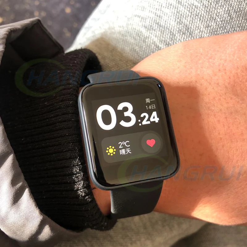 Pasaulinė Versija Xiaomi Mi Žiūrėti Lite GPS Sport Fitness Tracker Širdies ritmo Monitorius Sporto Apyrankę Bluetooth 5.0 XioMi Smartwatch