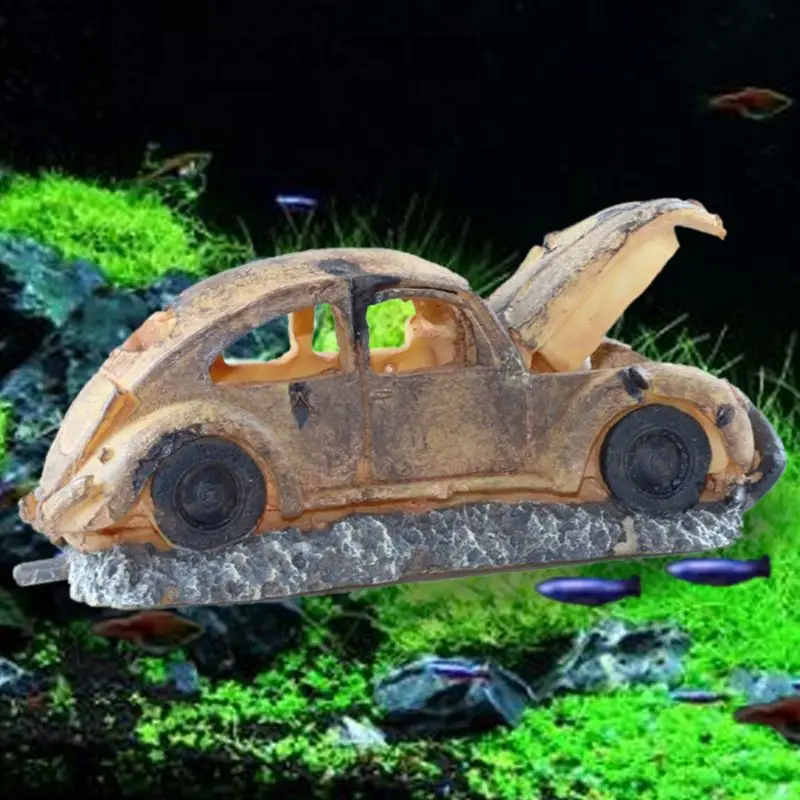 Akvariumo Oro valdomi Deguonies Pneumatinės Automobilių Apdailos Povandeninio Kraštovaizdžio Žuvų Bakas Ornamentu