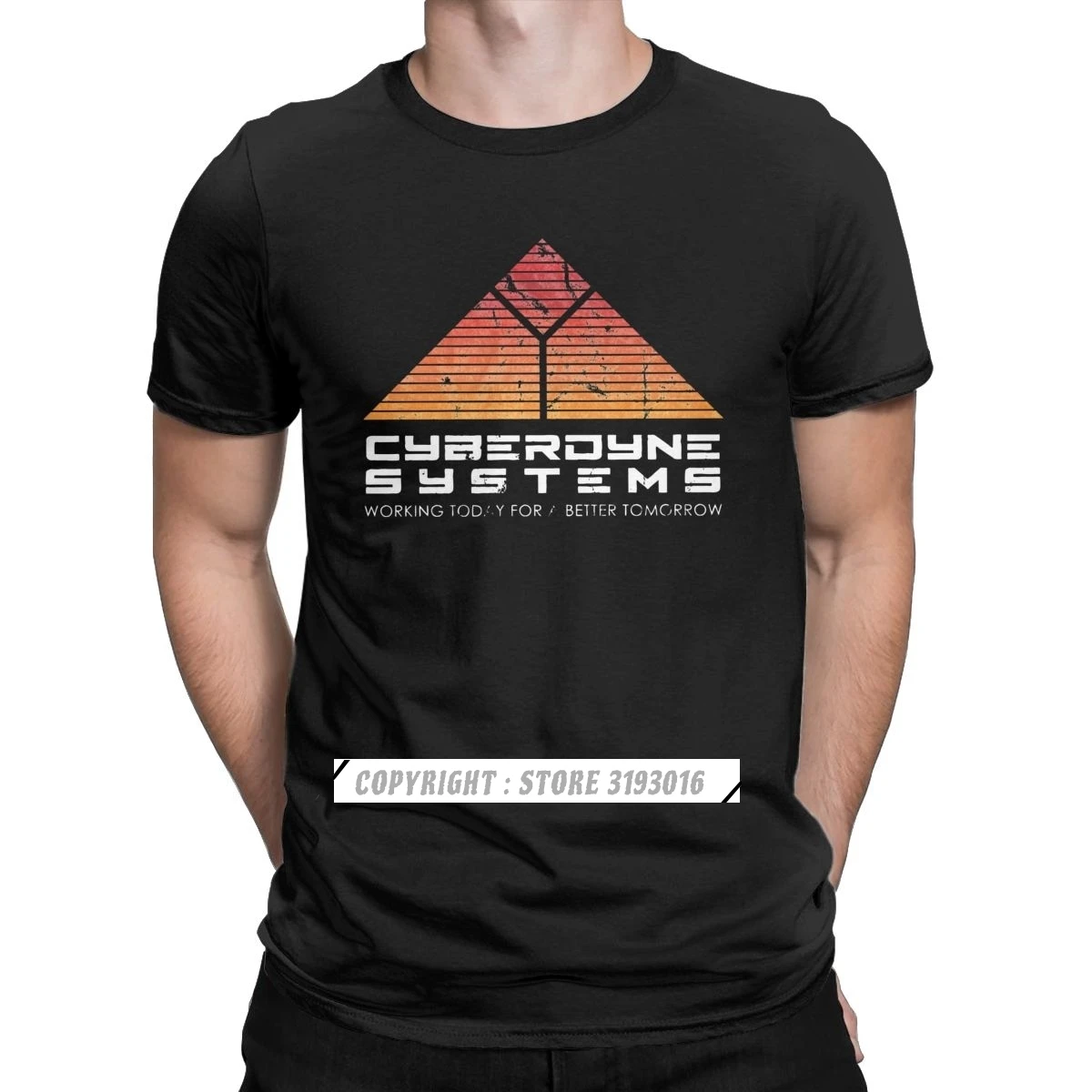 Kietas Vyrų Marškinėlius Cyberdyne Sistemų Terminatorius Medvilnės Marškinėliai, Arnoldas Schwarzeneggeris, 