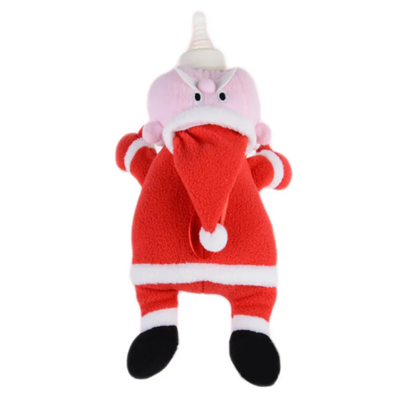 Naujas Atvykti Kūdikį Krūtimi Buteliuko Dangtelį Laikykite Šiltai Dėklas Turėtojas Raudona Animacinių Filmų Kalėdų Senelis Mielas Minkštas Pliušinis Izoliacija Krepšiai