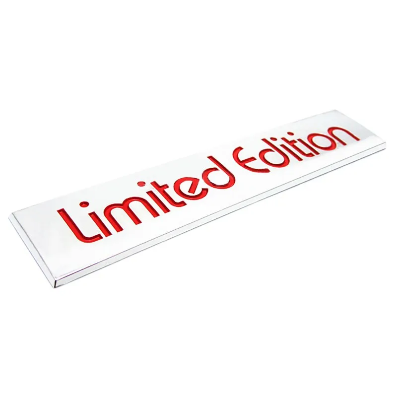 1 Vnt 3D Emblema Automobilių Lipdukai Limited Edition Ženklelis Auto Decal Automobilių Lipdukai Lipdukai ir Vinilo Lipdukai Priedai